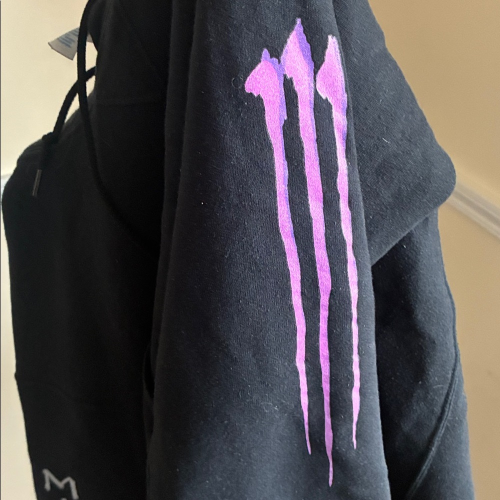 Monster Energy Hoodie Black/Purple XL - Picture 5 of 5